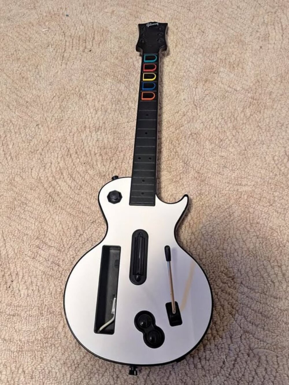 Wii Guitar Hero Les Paul Guitar "Tested"